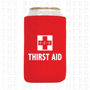 Thirst Aid Koozie | Beer Can Holder | Nurse Beer Cooler | Nurse Coozie - Bild 1 von 1