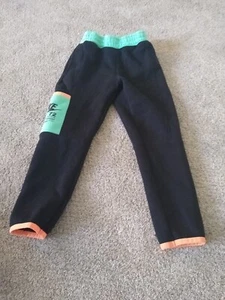 Nike Sweatpants Boys Size 5 Illuminate Graphic Pants Tapered Leg Black GREAT - Picture 1 of 3