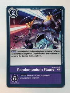 Digimon New Awakening Pandemonium Flame BT8-107 U NM/M - Imagen 1 de 1