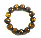 Genuine Yusr Gold Black Coral Sea Willow Bracelet Beads 17 MM