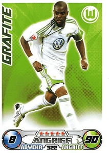 322 Grafite - VfL Wolfsburg - TOPPS Match Attax 2009/2010 - Picture 1 of 1