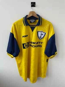 TOTTENHAM HOTSPUR 1996/1997 THIRD FOOTBALL SOCCER SHIRT JERSEY TRIKOT PONY sz XL - Picture 1 of 15