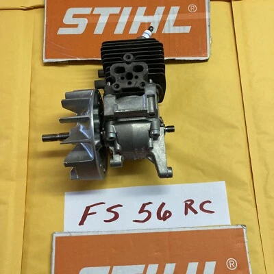 Special Price NEW Genuine OEM STIHL FS 56 RC Engine Block Piston Cylinder - Image 1 of 4