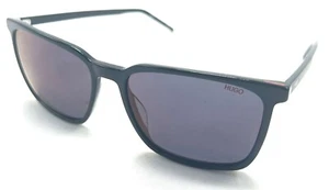 Hugo Boss Mens Sunglasses Black Red HG 1096/S  807/AO 56-17-145mm NEW 1096S - Picture 1 of 4