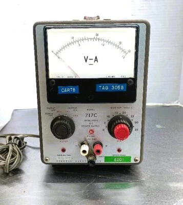 Kikusui Model 717C Regulated DC Power Supply - Image 1 of 4