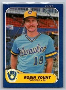 1986 Fleer Robin Yount #506 - Picture 1 of 2