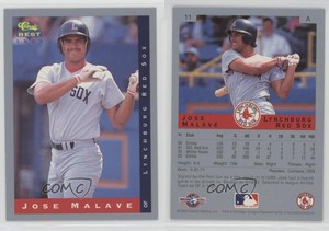 1993 Classic Best Minor League Jose Malave #11 Rookie RC