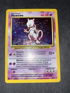 Mewtwo 010/102 Base Set Holo Vintage Rare - Bild 1 von 14