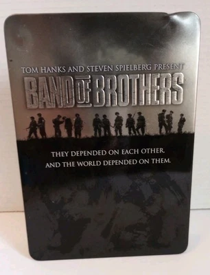 Band of Brothers DVD Complete Box Set In Collectible Tin- 6 Discs HBO -- 📀  Foto 1 de 4