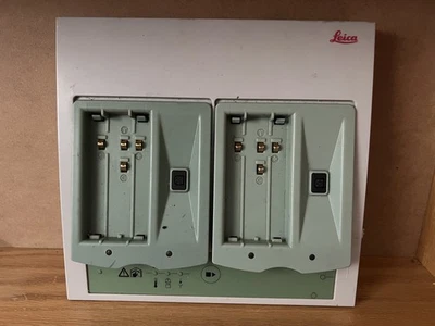 CARGADOR DE BATERÍA LEICA ESTACIÓN DE CARGA GKL221 CARGADOR PROFESIONAL SOLAMENTE Foto 1 de 4