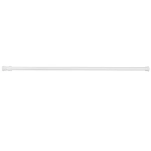 Spring Loaded Extendable Telescopic Net Voile Tension Curtain Rail Pole Rod8794 - Picture 1 of 8