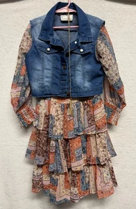 Chaleco Denim Talla 10 Informal Ediciones Raras Niñas Talla 10 - Imagen 1 de 9