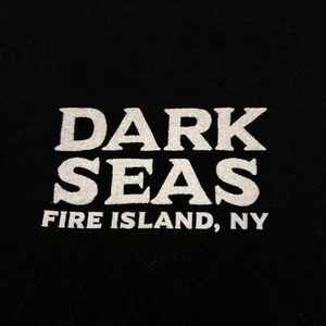 Dark Seas Division Fire Island NY T-shirt nera XL - Foto 1 di 5