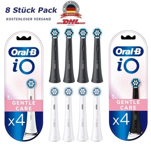 Oral-B iO Gentle Care 4/8 pezzi NUOVO pronta consegna bianco e nero acquista a buon mercato - Foto 1 di 17