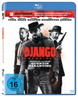 DJANGO UNCHAINED (BLU-RAY) - V (Blu-ray) Jamie Foxx Christoph Waltz (UK IMPORT) - Image 1 of 4