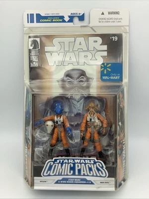Star Wars Comic Packs #19 Ibtisam & Nrin Vakil Pilots X-Wing Rogue Squadron - Image 1 of 4