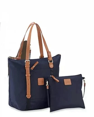 BRIC’S Milano X-Bag Sportina 3 Bolsos en 1; Shopper/Crossbody/Bolso de Mano, Azul Marino Foto 1 de 4