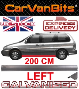 FÜR KIA CARNIVAL GQ SEDONA 01-07 SCHWELLER REPARATUR ROST KÖRPERPLATTE UNTEN AUSSEN LINKS - Bild 1 von 8