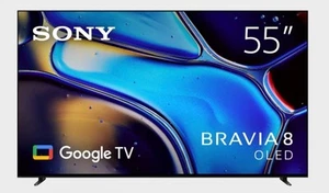 Sony 55" BRAVIA 8 4K HDR OLED Google TV - Picture 1 of 3