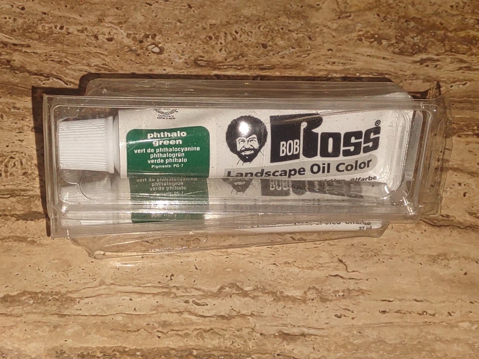Nueva pintura al óleo de paisaje Bob Ross - Phthalo Green 1,25 fl oz (37 ml) Foto 1 de 1