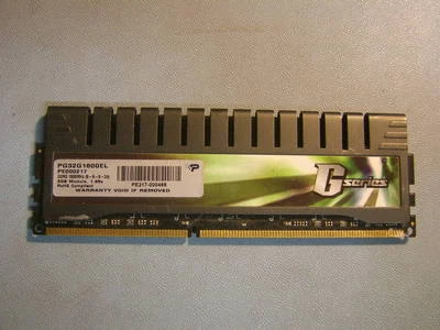PATRIOT MEMORY G SERIES 2GB 1 X 2GB PC3-12800 DDR3 NON-ECC 240 PIN PG32G1600EL - Image 1 of 3