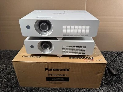 Panasonic PT-LX30H 3000 Lumen XGA LCD Conference Projector 8x Avail MINT in BOX - Image 1 of 4