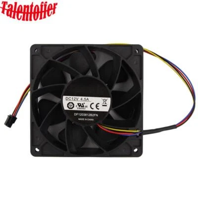 For Cooler MASTER DF1203812B2FN 12V 4.50A 120x120x38mm Gale Volume Cooling Fan - Image 1 of 3