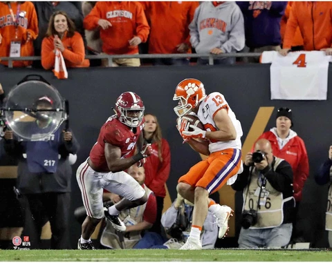 Hunter Renfrow Clemson Tigers Unsigned 2017 College Football Cover