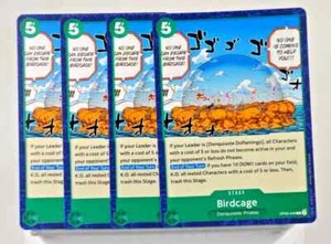 OP05-040 Birdcage (C) Awakening of the New Era One Piece CCG x4 Playset NM Eng - Picture 1 of 1