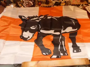 HUGE New DONKEY Flag BANNER 35x58" Grommets - Picture 1 of 3