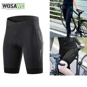 WOSAWE Women Cycling Shorts Tights Running Riding Bicycle Padding Sports Pants - Picture 1 of 22
