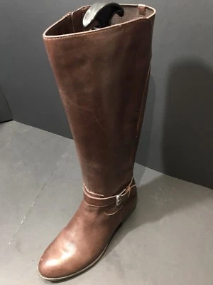 Женские конные сапоги Ralph Lauren модель Makenzie темно-коричневые кожа размер США 6,5 B - Изображение 1 из 4