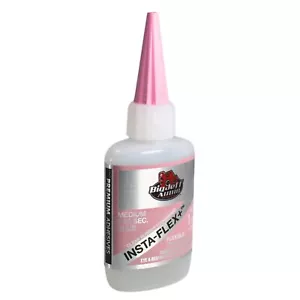 Big Jeff Audio 1 OZ Insta-Flex + Pegamento CA Invisible Fuerte Adhesión Goma Transparente - Imagen 1 de 3