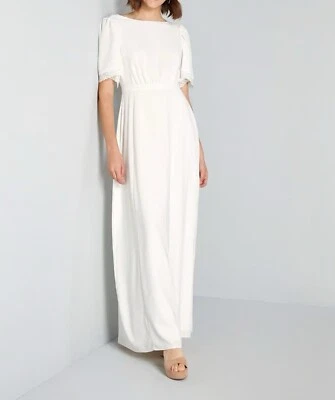 ModCloth Lace You Down the Aisle Maxi Dress White  Size 2 - Image 1 of 4