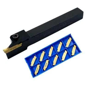 MGEHR Professional Indexable Turning Tool Set - 12MM Handle 10PCS MGMN150-G - Picture 1 of 9