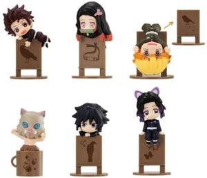 VENDEDOR DE EE. UU. ~ Figura caja ciega de anime Demon Slayer Megahouse / Serie Ochatomo - Imagen 1 de 2