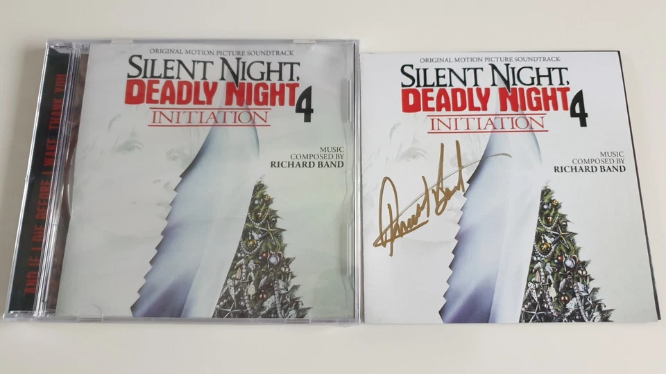 SILENT NIGHT, DEADLY NIGHT 4 (Richard Band, OST) + signiertes Booklet! NEU! - Bild 1 von 1