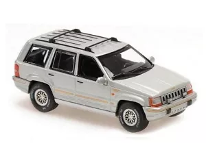 Jeep Grand Cherokee - 1995 - plata 940149661 Maxichamps 1:43 nuevo - Imagen 1 de 1