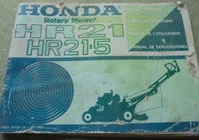 honda rotorary manual hr21 hr21-5