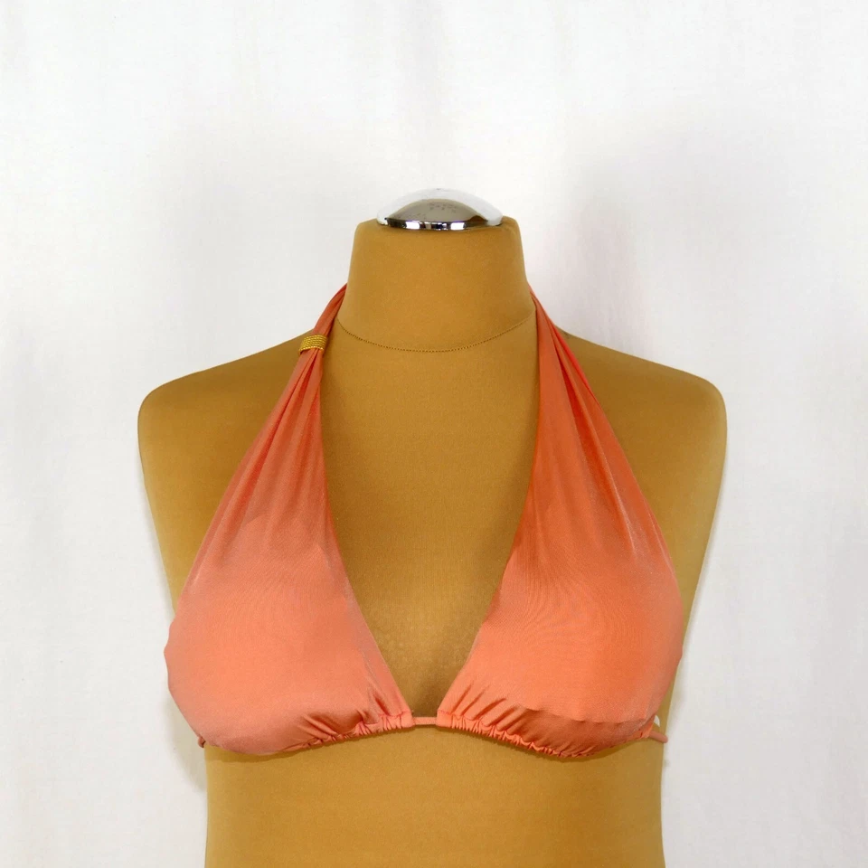 Gina tricot Bikini Set Gr.L & M Lachs Triangel und Höschen gebraucht - Bild 1 von 4