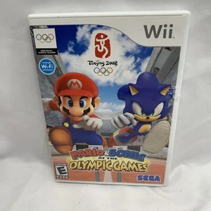 Wii Mario & Sonic at the Olympic Games (Nintendo Wii, 2009) COMPLETE & TESTED!!! - Picture 1 of 4