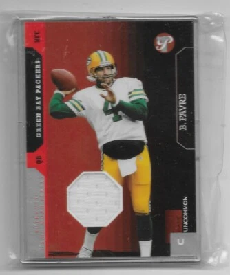 2005 Topps Pristine Brett Favre UNCOMMON JERSEY SERIAL #172/500 Green Bay Packer - Image 1 of 2