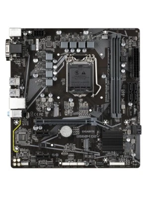 Gigabyte B560M D2V motherboard B560 LGA1200 10th 11th gen CPU DDR4 MATX Tested - Image 1 of 4