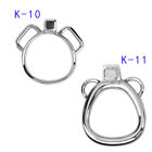 FRRK Male Stainless Steel Arc Ring Chastity Lock Accessories