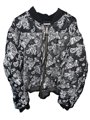 Chaqueta acolchada reversible grande vintage Y2K años 2000 Polo Sur Foto 1 de 3