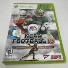 NCAA Football 13 (Microsoft Xbox 360, 2012) Completo Probado en Caja Original