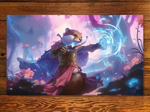 Otter Spielmatte MTG Pl Aymat 14"" x 24"" magische Spielmatte Pokemon Spielmatte Bloomburrow - Bild 1 von 2