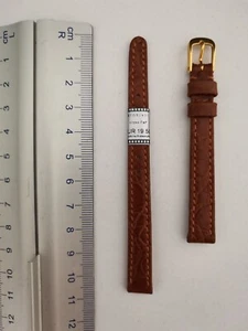 RIOS 1931 Uhrenarmband Echtleder Braun "Kroko Calf"  Breite 10 mm NEU - Bild 1 von 2