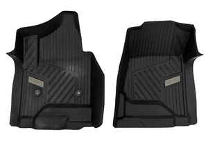 2015-2020 Sierra Yukon Premium All Weather Floor Liners 84185474 Black w/ Logo - Bild 1 von 6