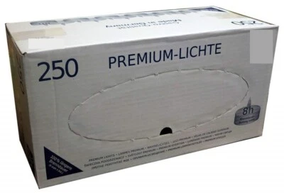 Hillfield® 250 Teelichter , 8 St. Brenndauer , Premiumqualität , Teelichte